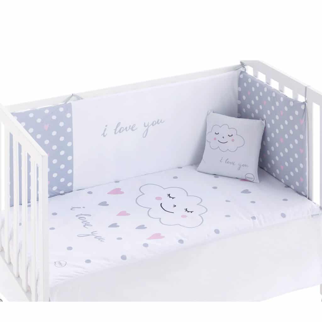 Edredón+Chichonera Nuvola Pekebaby