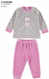 Pijama Tundosado Cats Yatsi