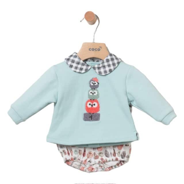 Conjunto Buhitos Coco Aqua