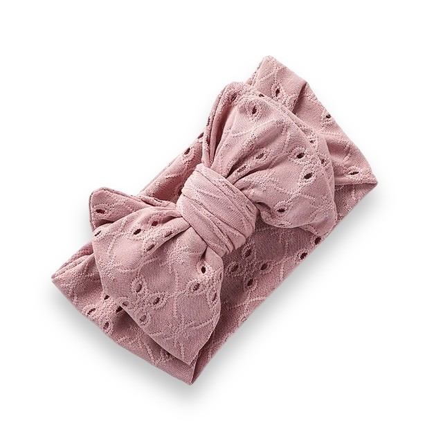 Turbante Calado Rosa Palo