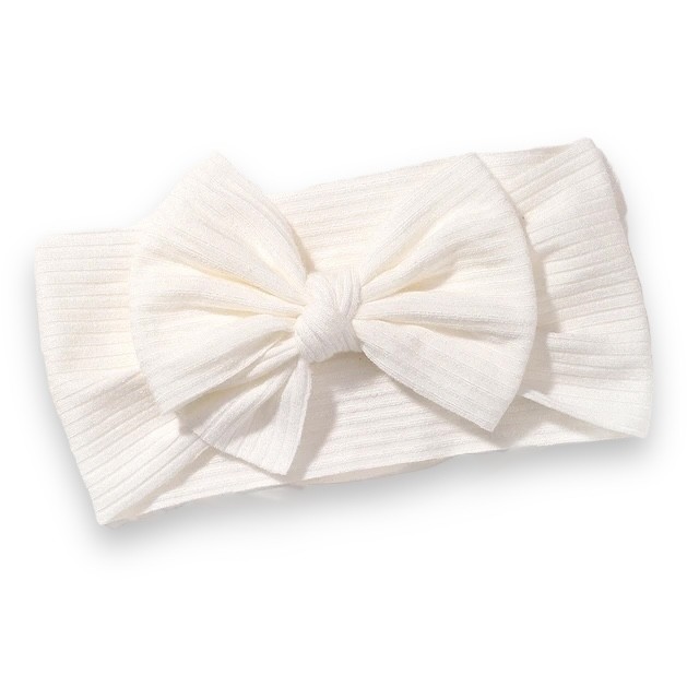 Turbante Canalé Blanco