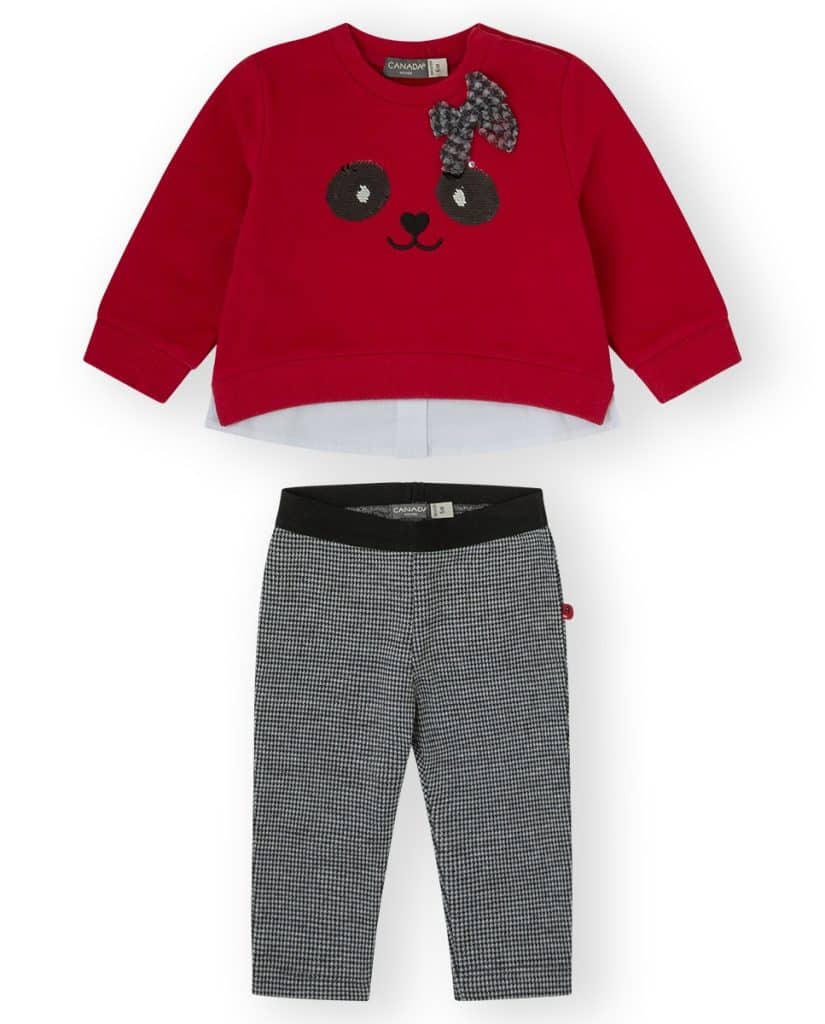 Conjunto Canadá Panda